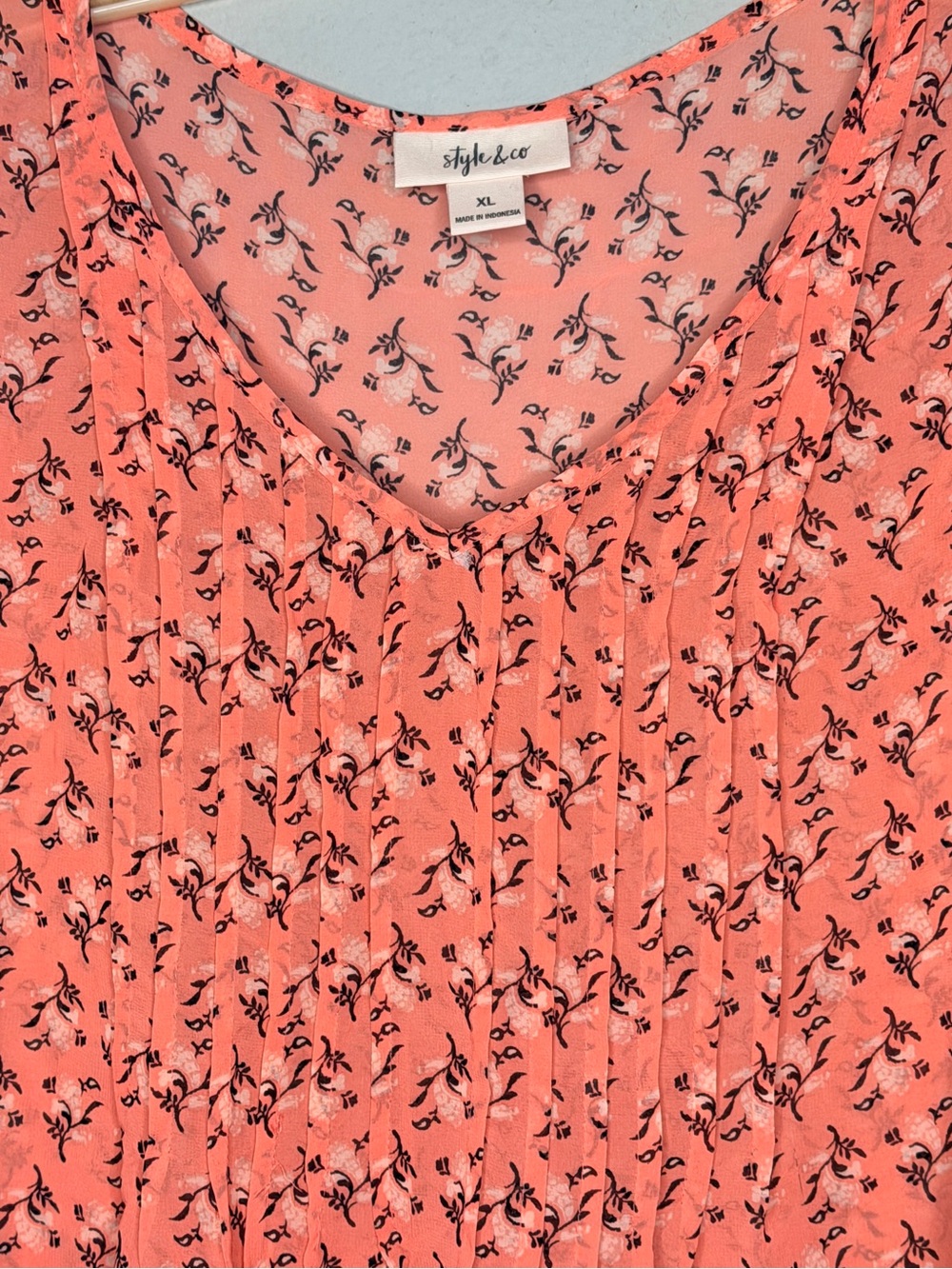Style & Co. Cold Shoulder Top - Picture 3 of 8
